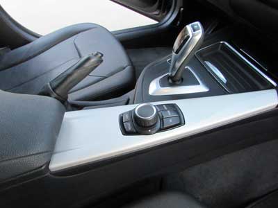 BMW Center Console Trim Cover Panel Satin Silver 51169218919 F30 320i 328i 330i 335i 340i F32 428i 430i 435i 440i8